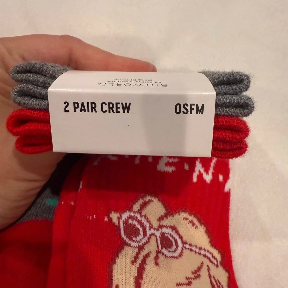 FRIENDS + AMERICAN RED CROSS OSFM Crew Socks